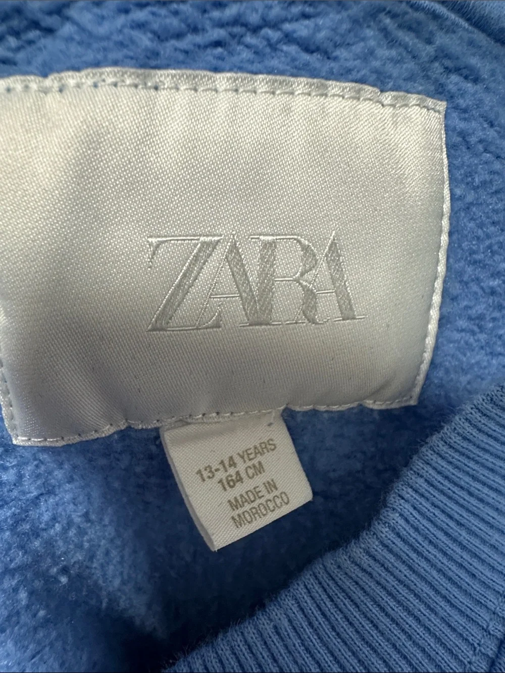 ❤️ Zara Girl Sweatshirt & Wide Leg Jeans Size 13/14